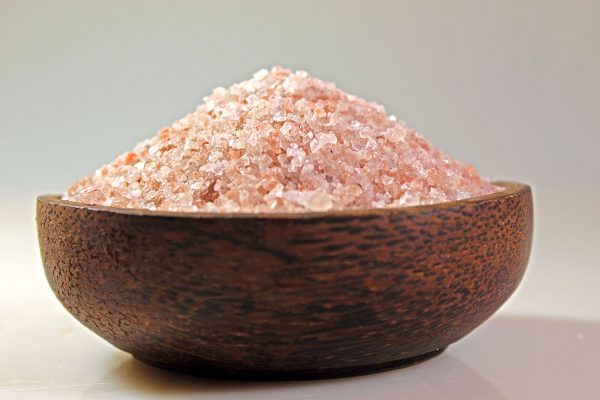 coarse red salt