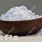 large coarse persian blue salt