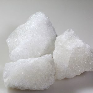 stone white crystal salt